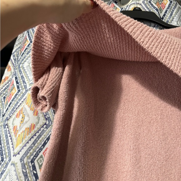 y2k off the shoulder fold over sweater - Picture 8 of 8